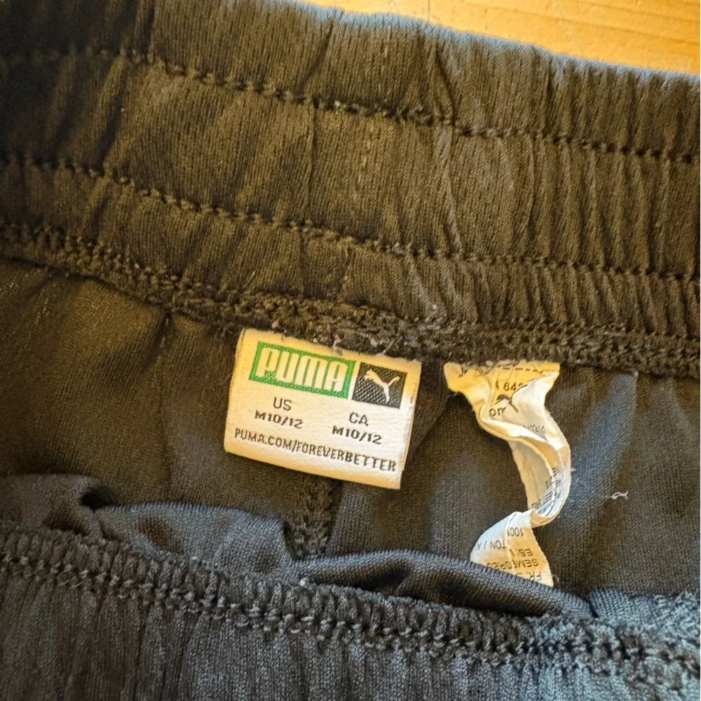 Puma | Black Athletic Shorts | Boys M (10/12)